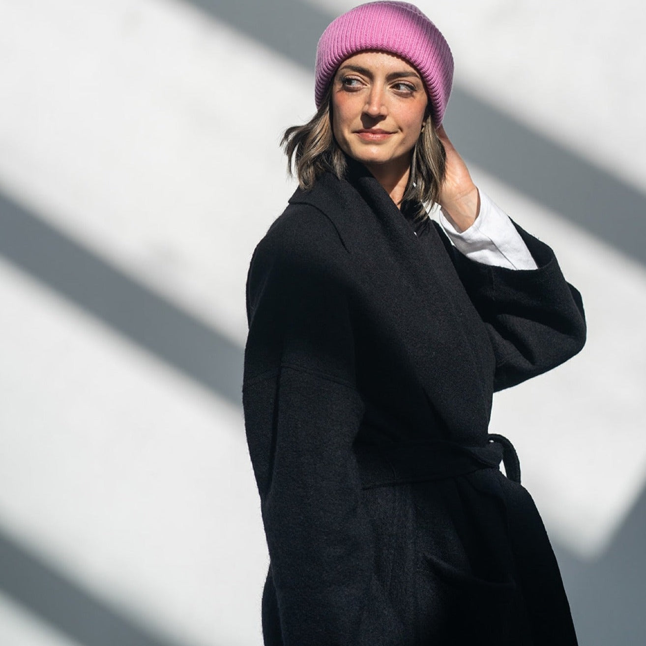 'Georgia' 100% Wool Coat - Ready to Ship
