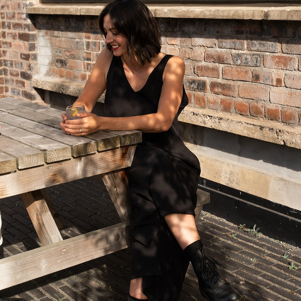 LAW DESIGN STUDIO WIDE LEG JUMPSUIT