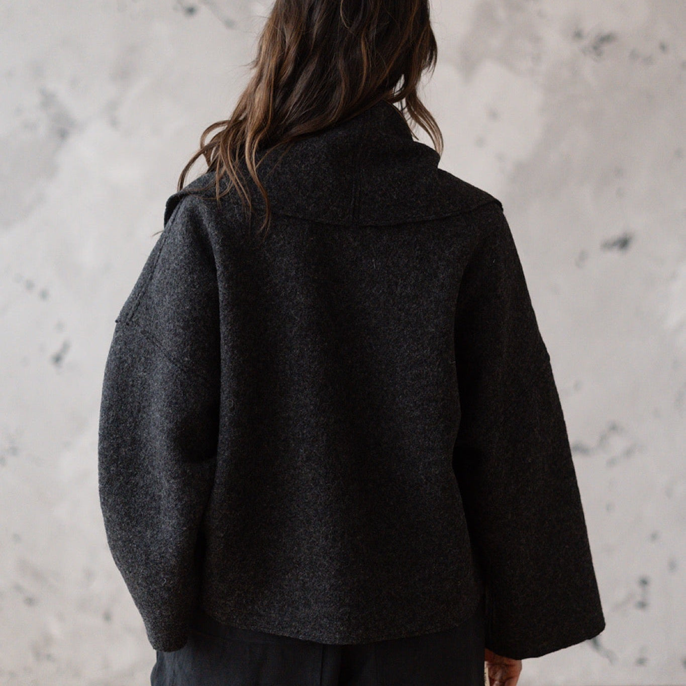 'Georgia' Short wool Jacket - Made to Order