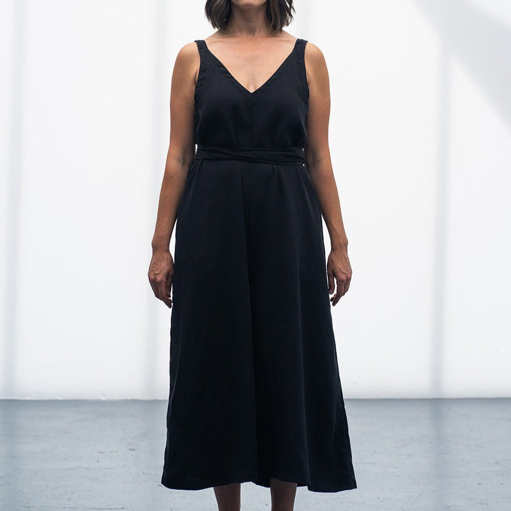 LAW DESIGN STUDIO WIDE LEG JUMPSUIT