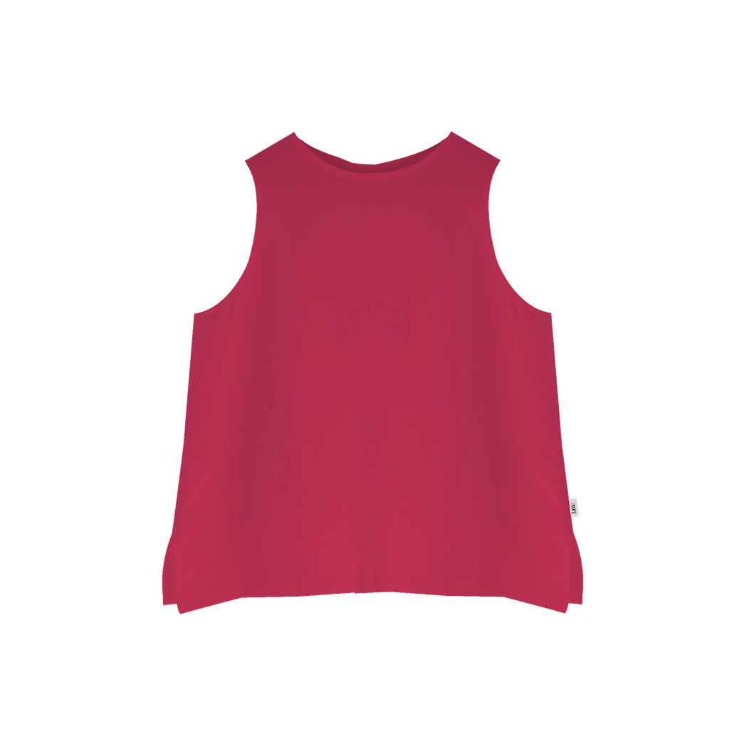 'Alison' Sleeveless linen top Ready to Ship.