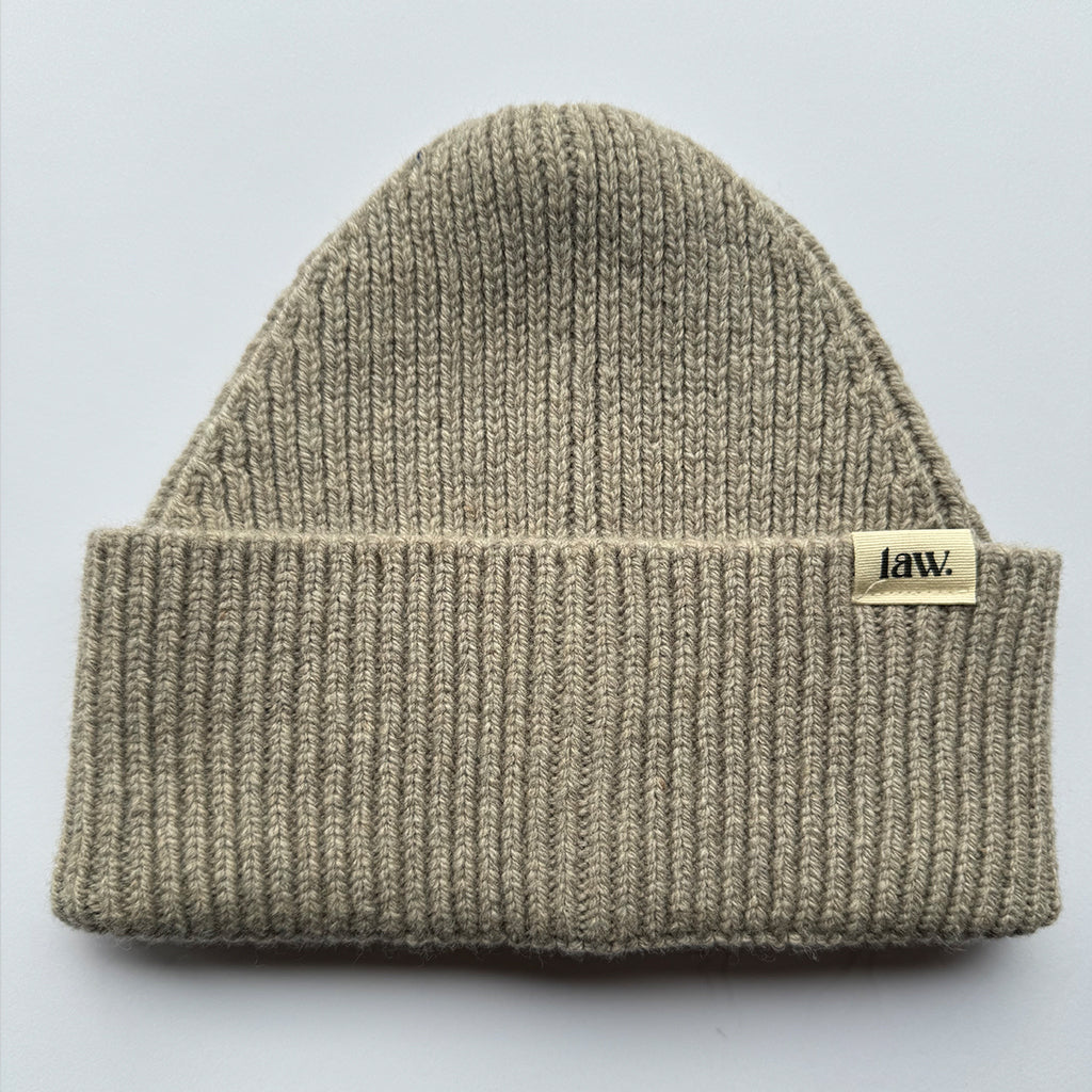 100% Lambswool Beanie Hat