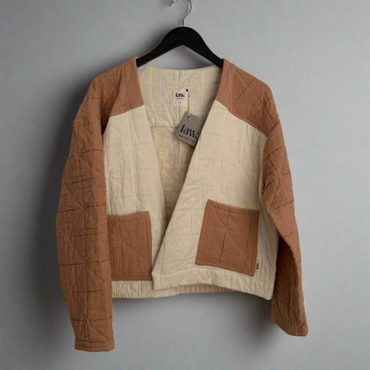 colour block elly cardigan