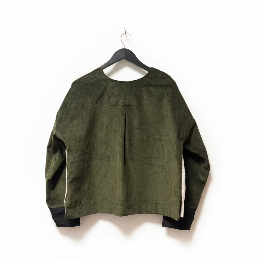 'Kirkwell' cord patch jacket - size medium