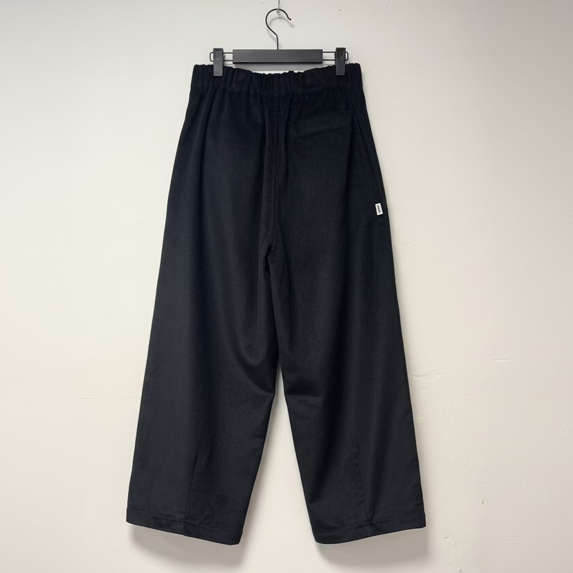 'Morley' Black corduroy trousers - Ready to ship