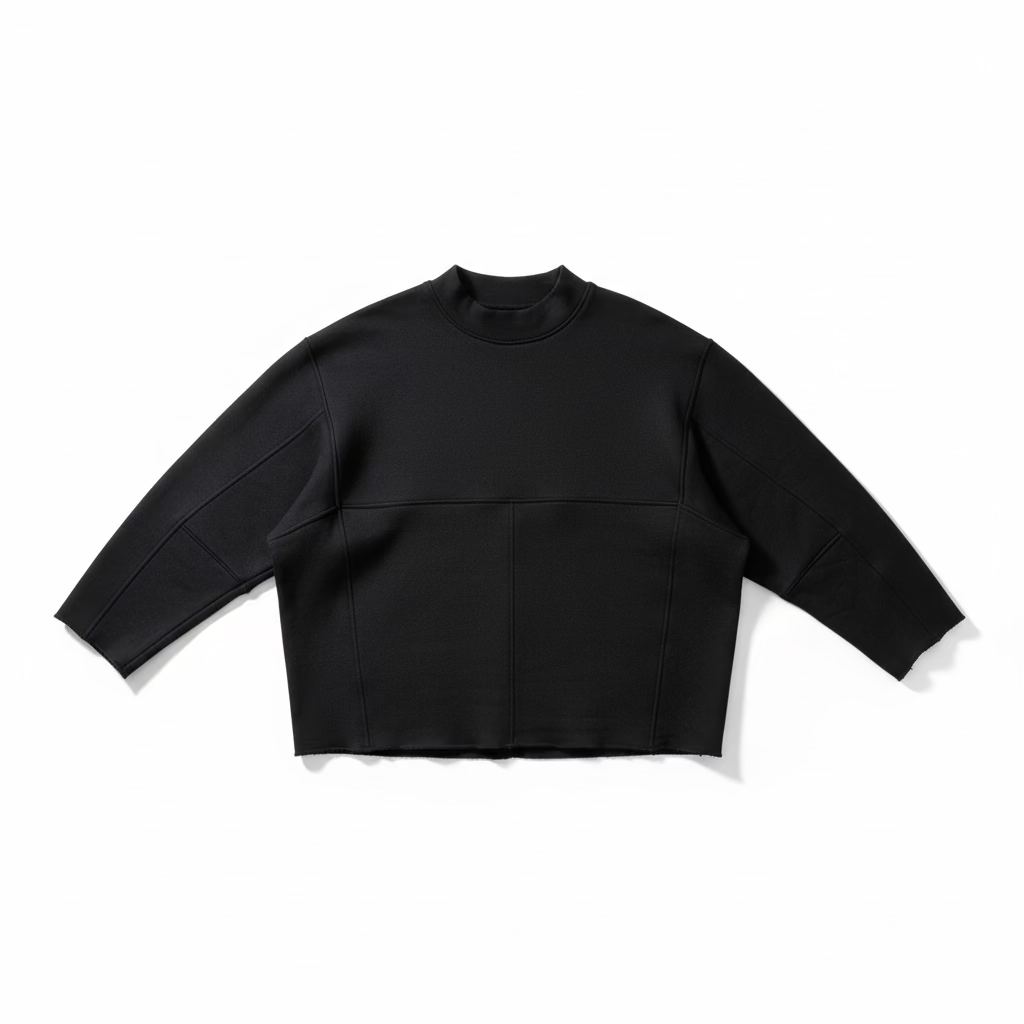 black jumper front view