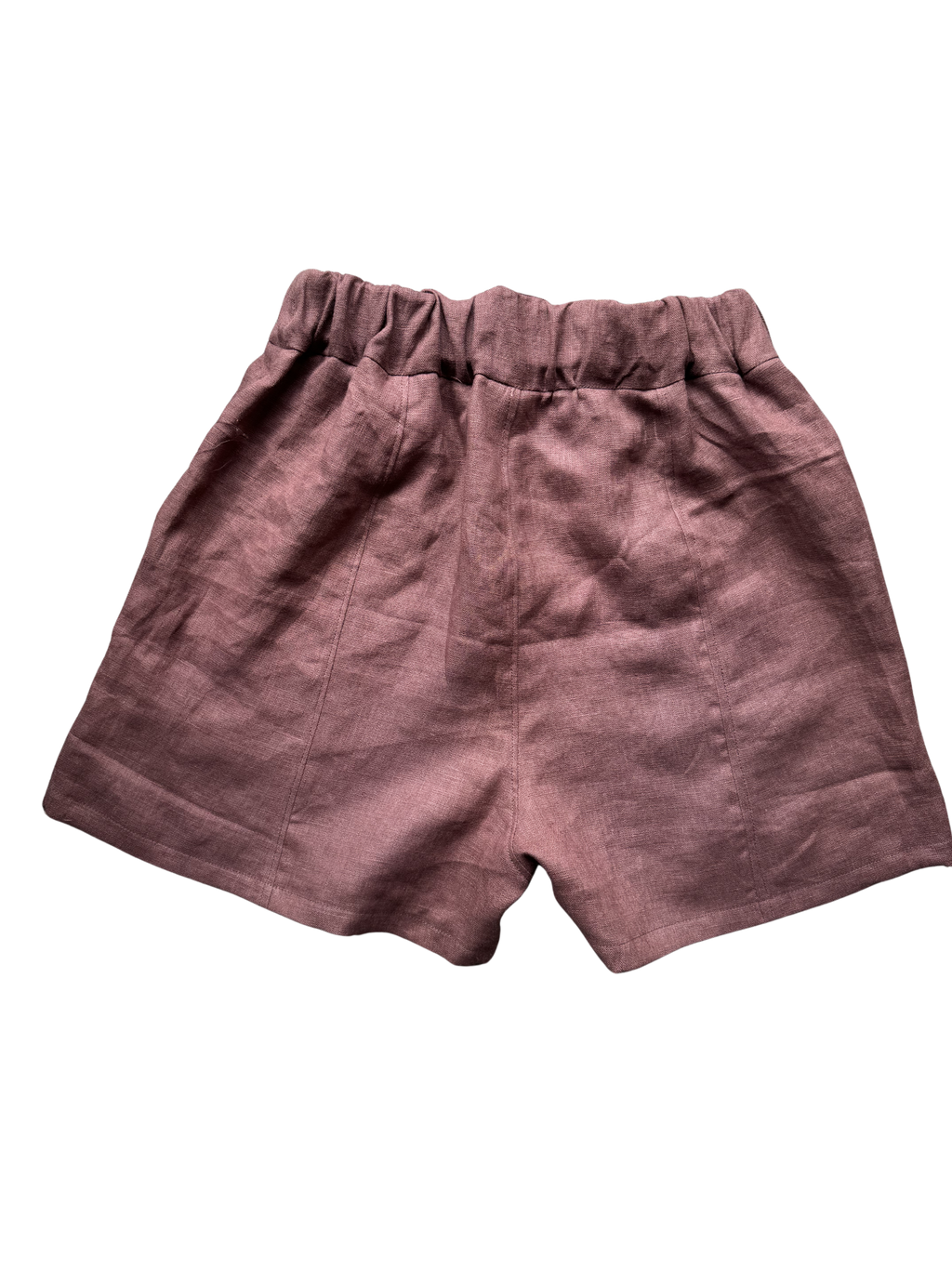 Colour block linen shorts - ready to ship Size Small