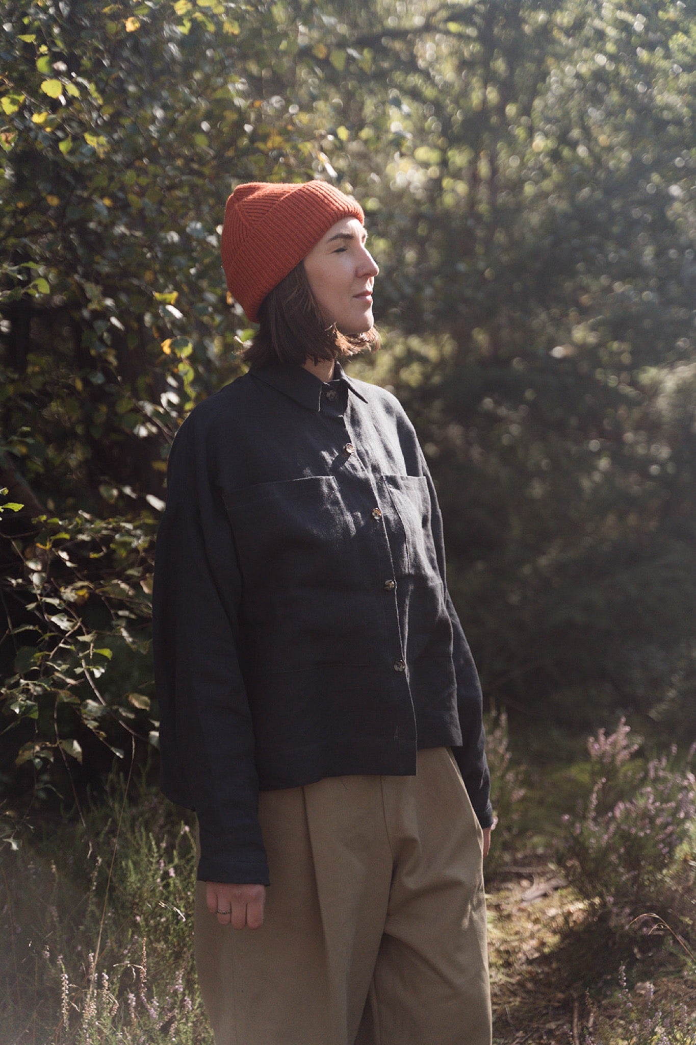 100% Lambswool Beanie Hat