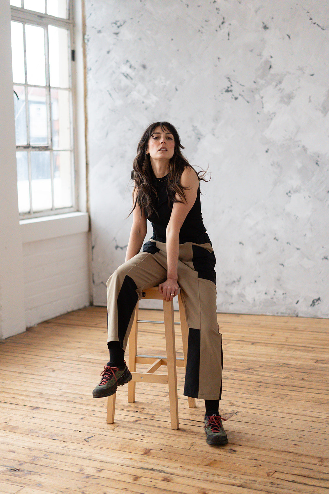 'Daria' Patchwork trousers
