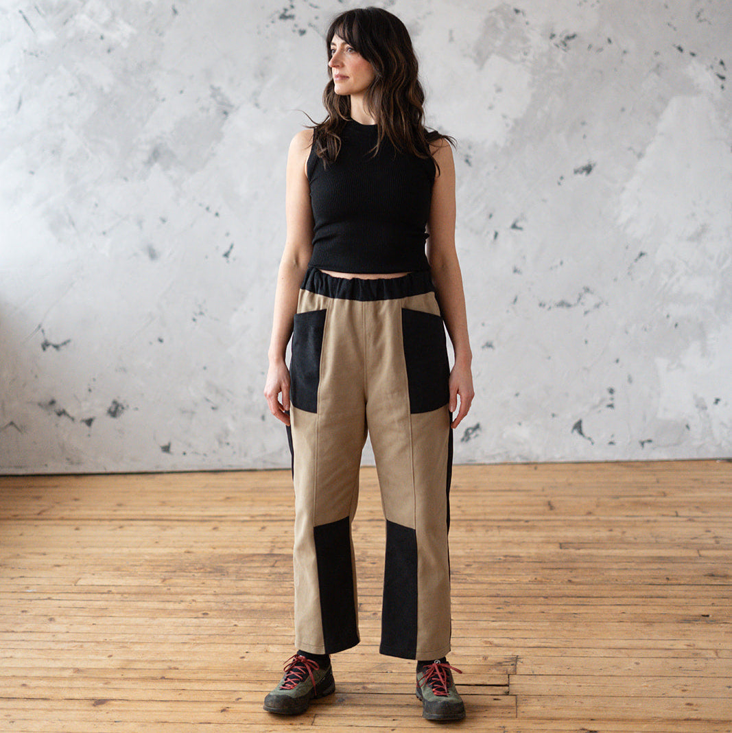 'Daria' Patchwork trousers