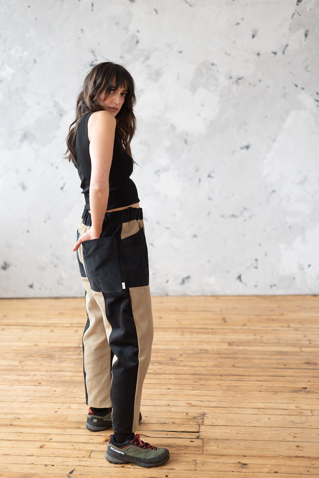 'Daria' Patchwork trousers