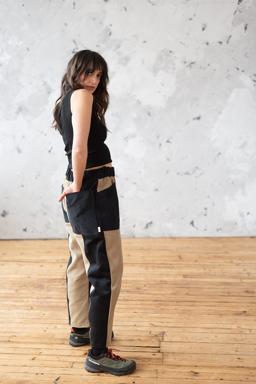 'Daria' Patchwork trousers