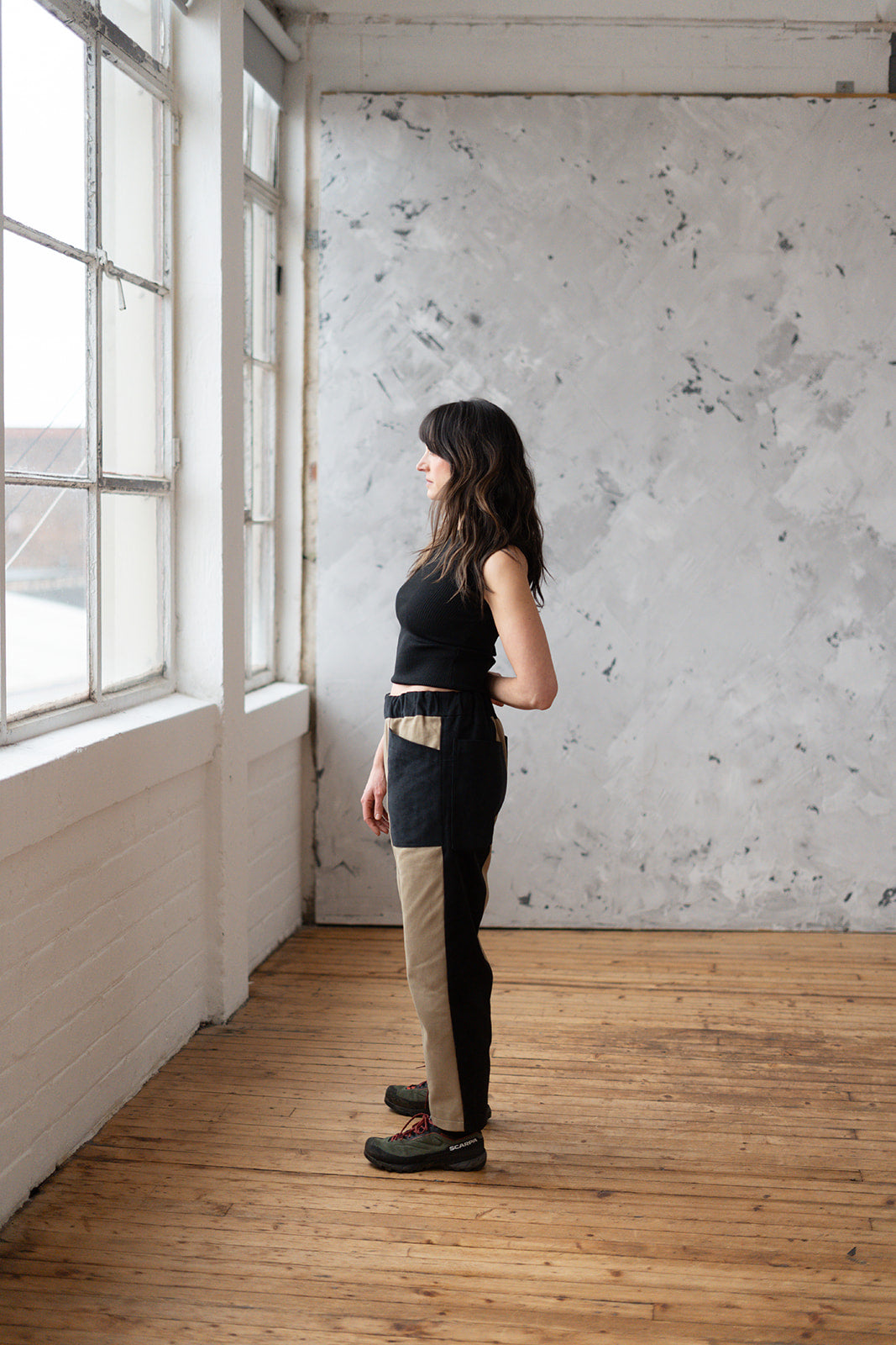 'Daria' Patchwork trousers