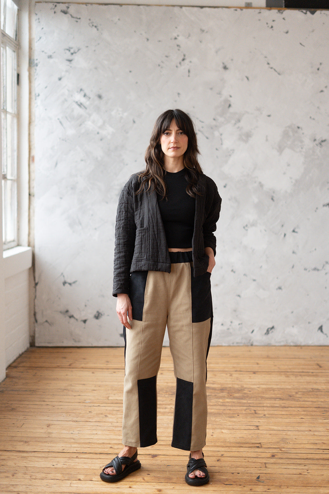 'Daria' Patchwork trousers