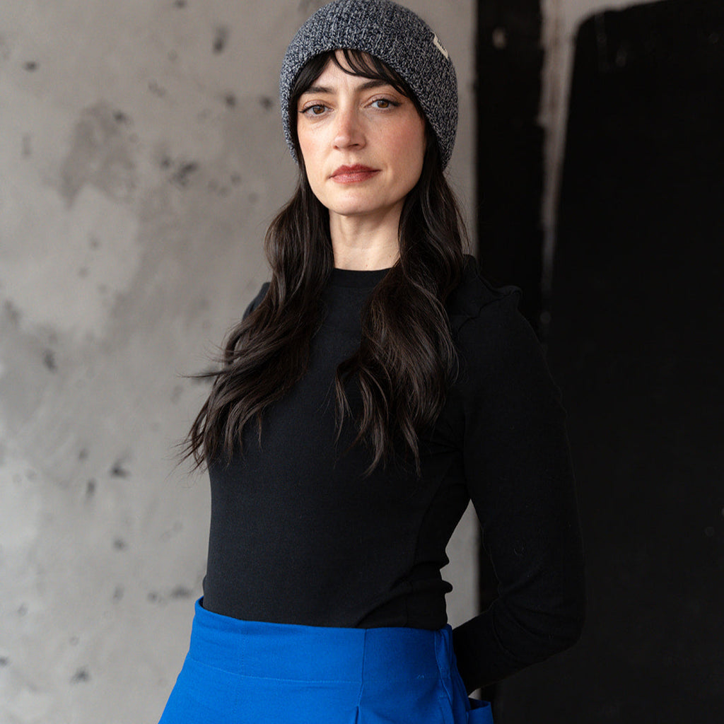 100% Lambswool Beanie Hat