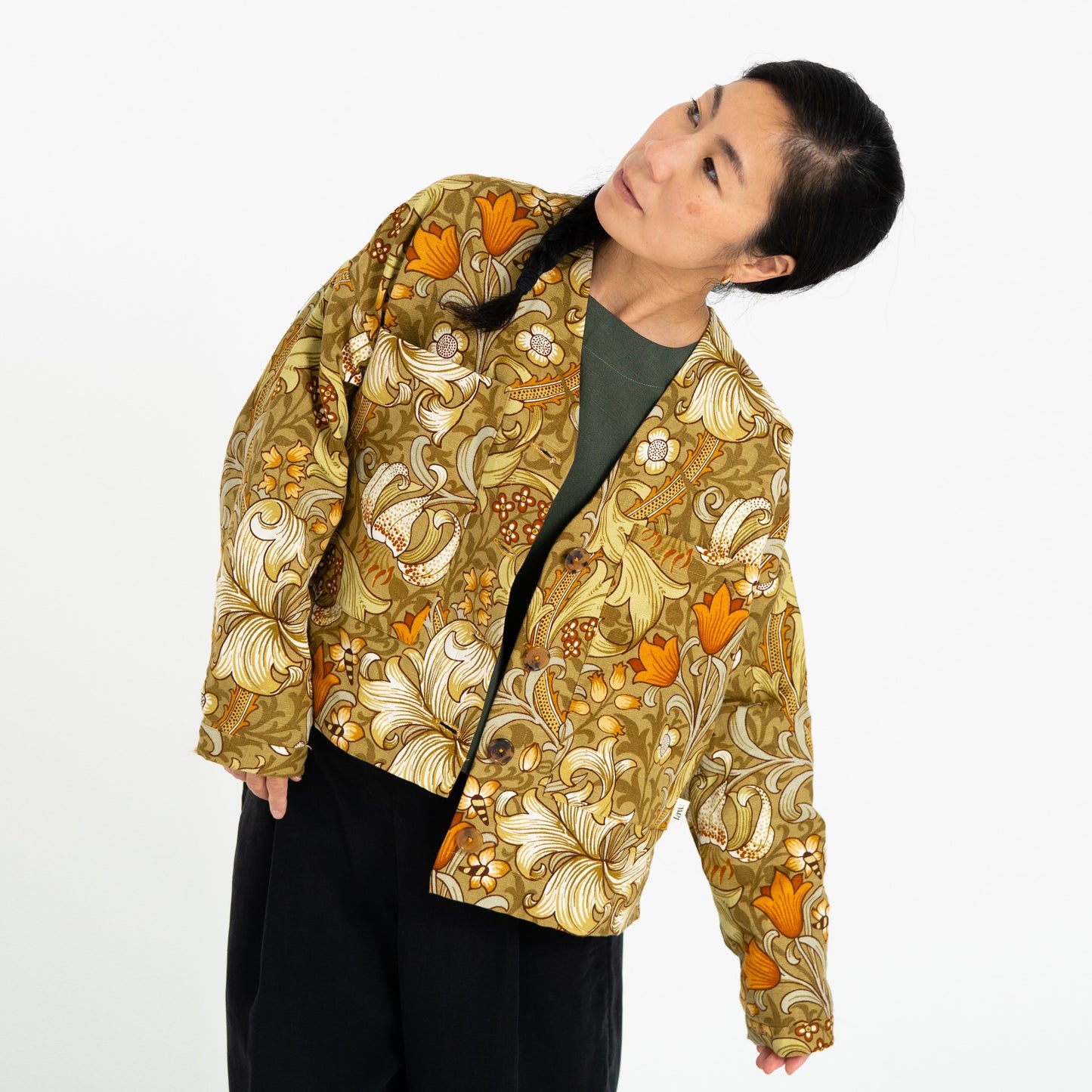 kirkwell vintage floral jacket LAW Design