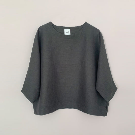 Olivia Oversized Linen Top