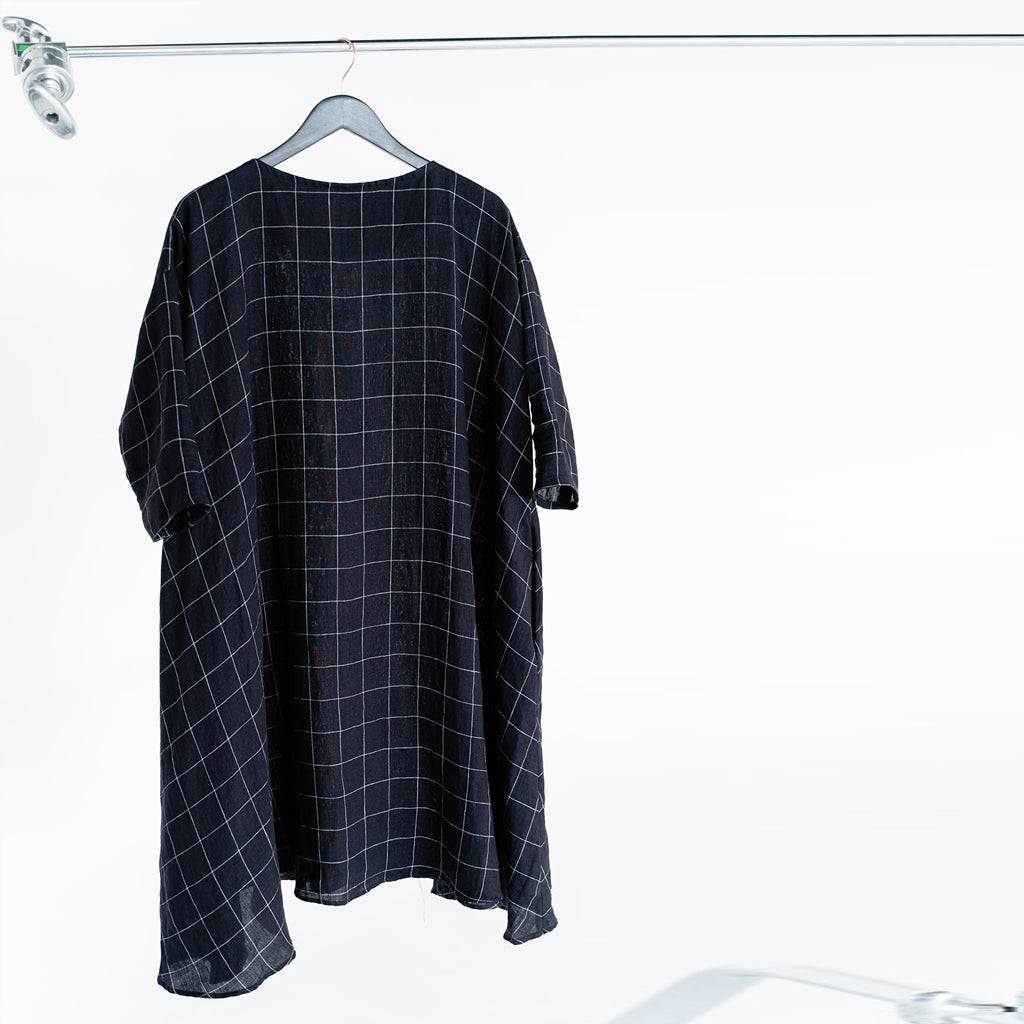 CHECK DRESS ON HANGER